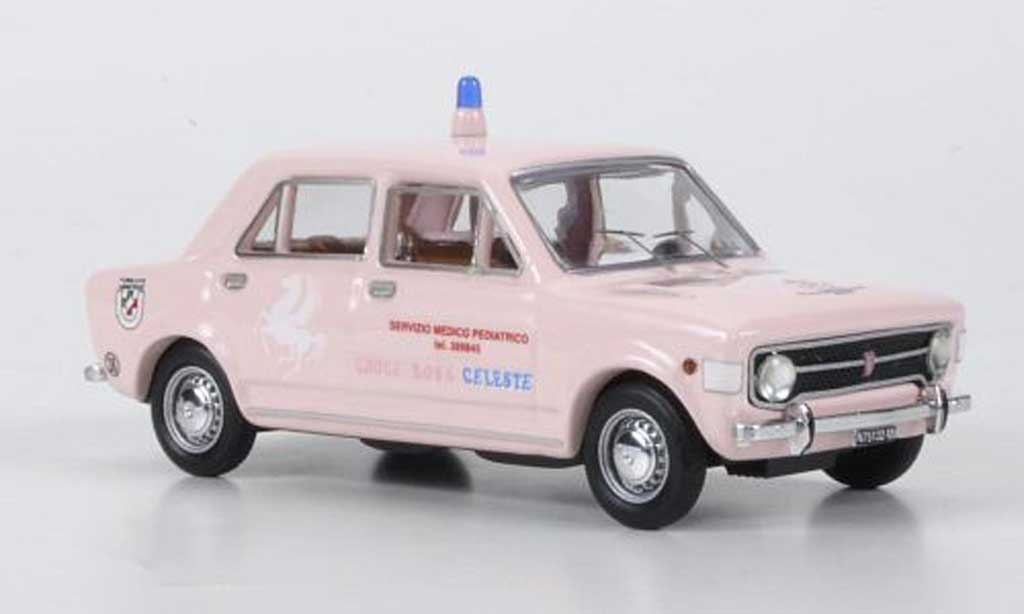 Fiat 128 1/43 Rio Croce Rossa Celeste - redes Kreuz 1971 diecast model cars