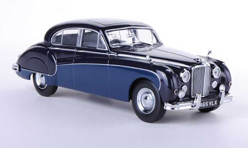 Jaguar MK 8 1/43 Oxford 8 MkVIII black/blue RHD diecast model cars