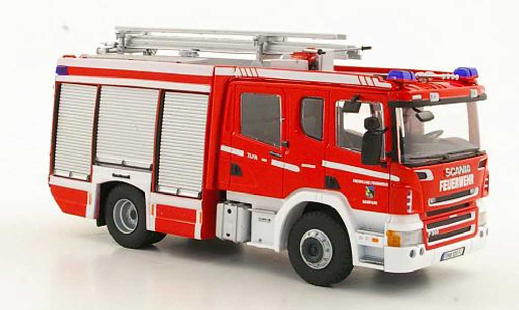 Scania Serie R 1/43 Eligor AluFire3 DoKa Freiwillige pompieGainfarn (AT) diecast model cars