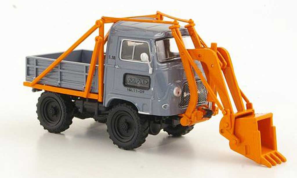Sinpar Castor 1/43 Eligor MAD Pierrefitte avec Presto-Bull Ladeschaufel diecast model cars