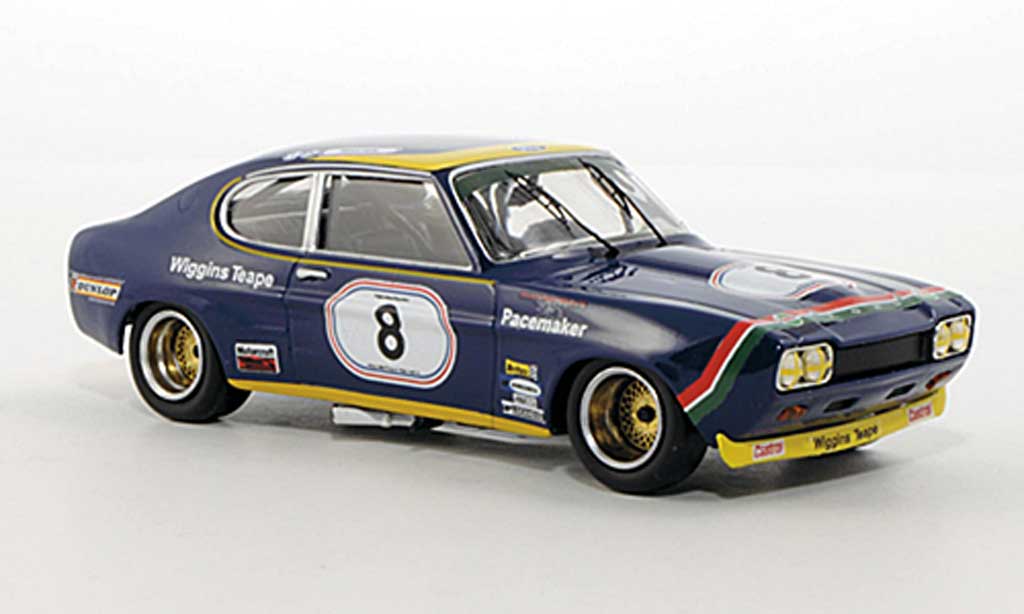 Ford Capri 2600 1/43 Trofeu 2600 MkI No.8 B.Muir Super Sports 200 Silverstone 1972 diecast model cars