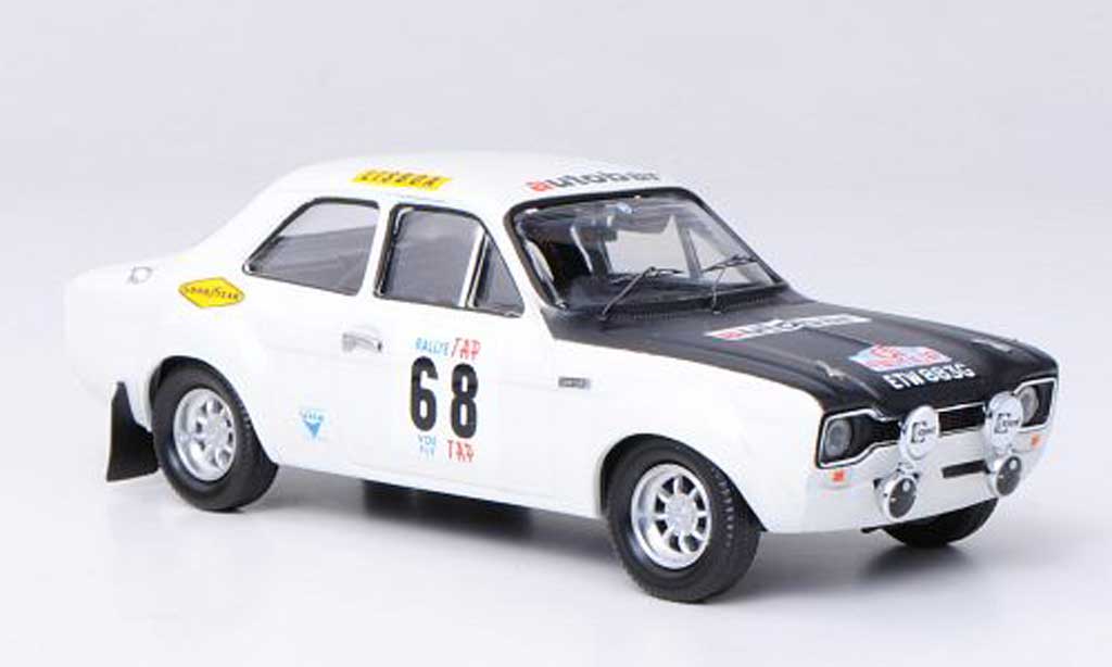 Ford Escort MK1 1/43 Trofeu MK1 1600 TC No.68 Autobar T.Fall / H.Liddon Rally Portugal 1970 diecast model cars