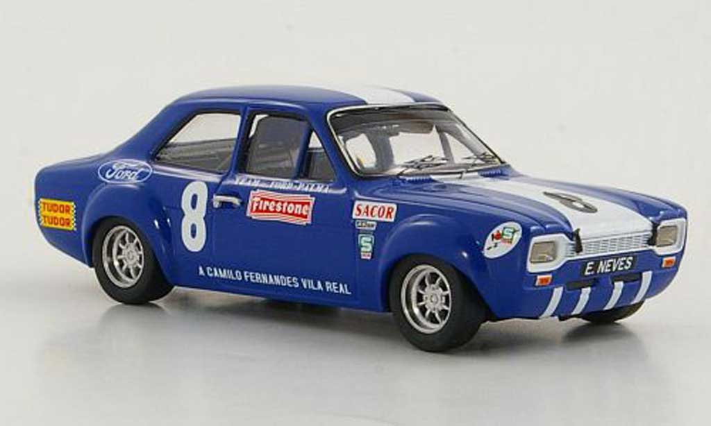 Ford Escort RS 1600 1/43 Trofeu RS 1600 TC No.8 Team -Palma E.Neves 6h Vila Real 1969 diecast model cars