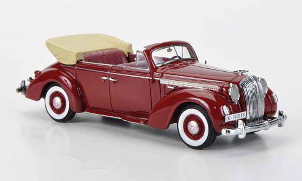 Opel Admiral 1/43 Neo Convertible red 1938 diecast model cars