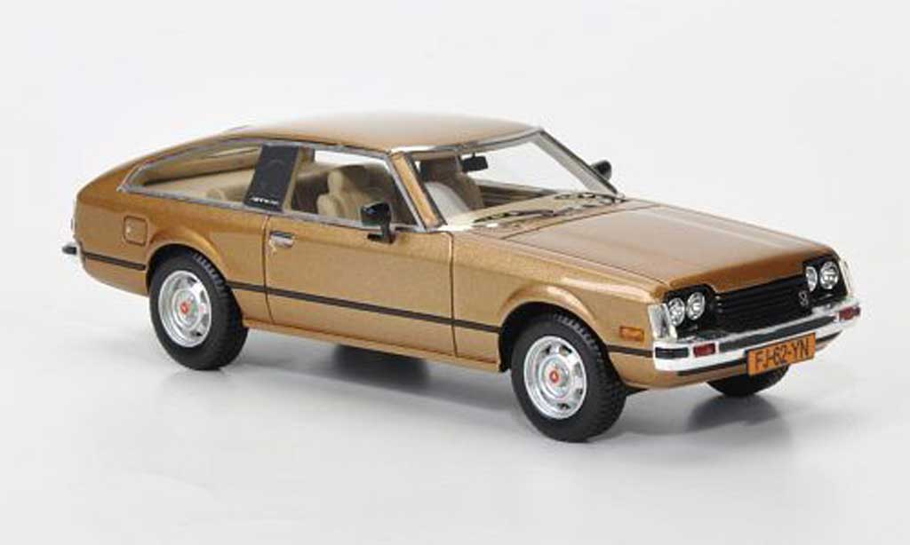 Toyota Celica 1978 1/43 Neo 1978 MkII (A40) gold diecast model cars