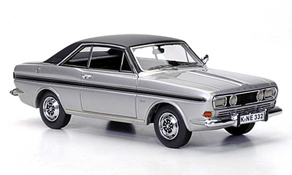 Ford Taunus 1968 1/43 Neo 1968 P6 15M Coupe grey /black diecast model cars