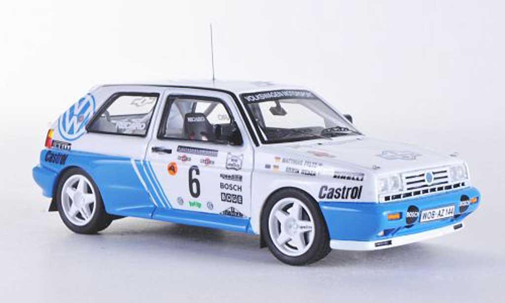 Volkswagen Golf 2 Rallye 1/43 Neo 2 Rally G60 No.6 E.Weber / M.Feltz Rally Costa Smeralda diecast model cars