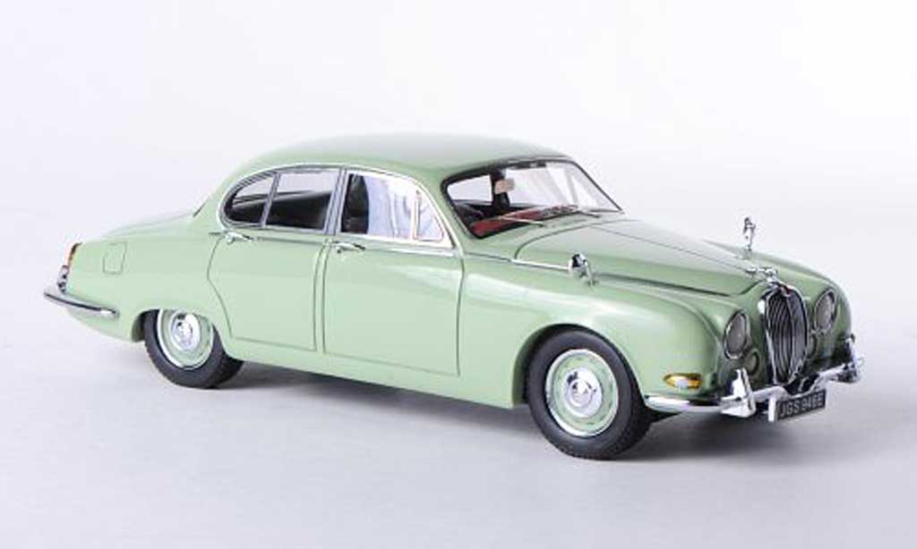 Jaguar S-Type 1/43 Neo 3.8 grun 1965 diecast model cars