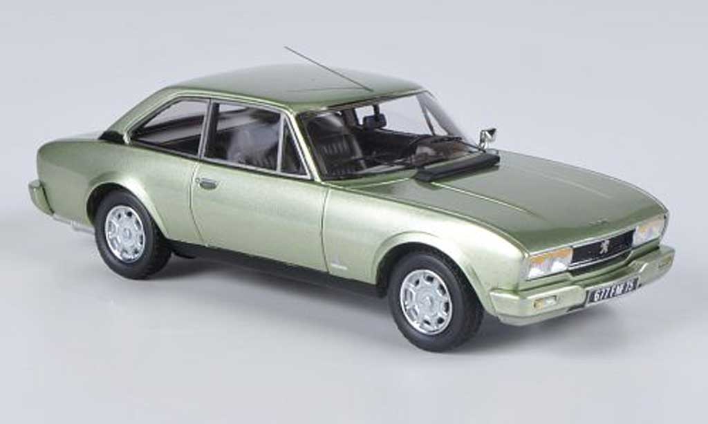 Peugeot 504 coupe 1/43 Neo coupe Phase II grey grun 1980 diecast model cars