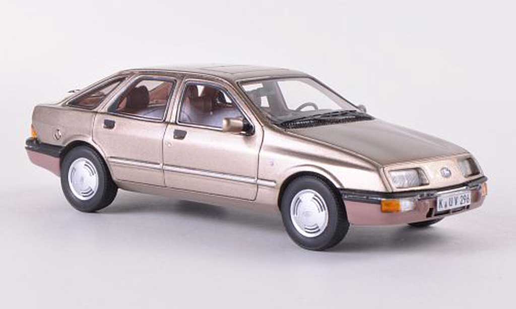 Ford Sierra 1/43 Neo MkI Ghia beige 5-Turer 1982 diecast model cars