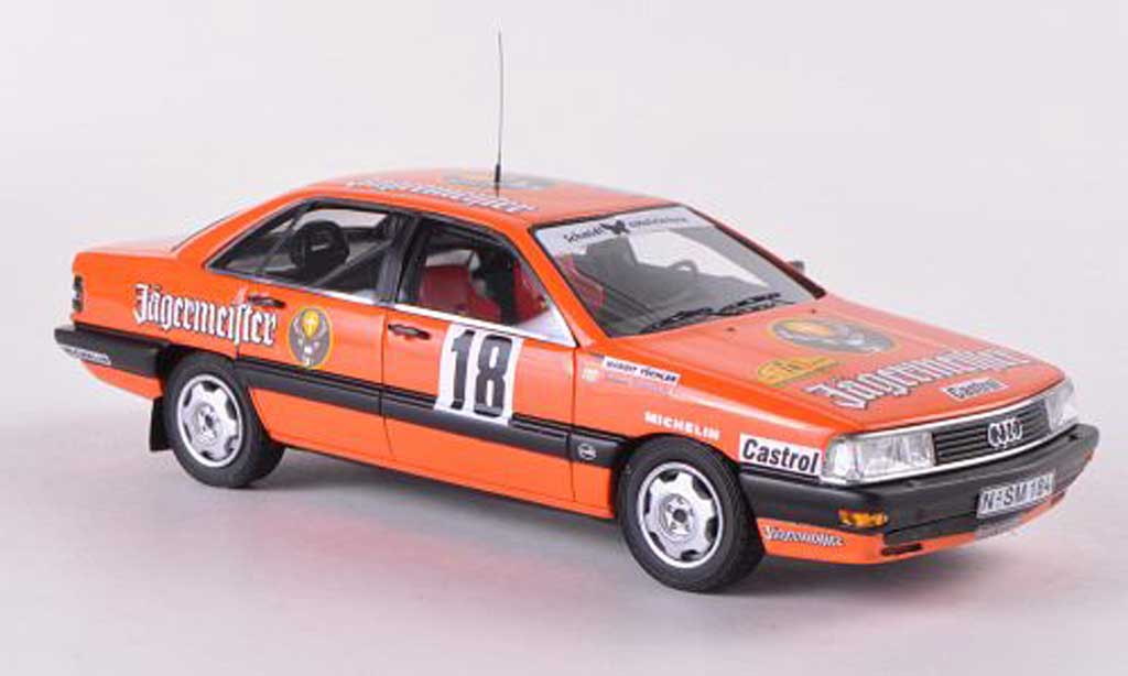 Audi 200 quattro 1/43 Neo No.18 Jagermeister Rally Baden-Wurttemberg 1987 S.Kottulinsky/M.Tuchler diecast model cars
