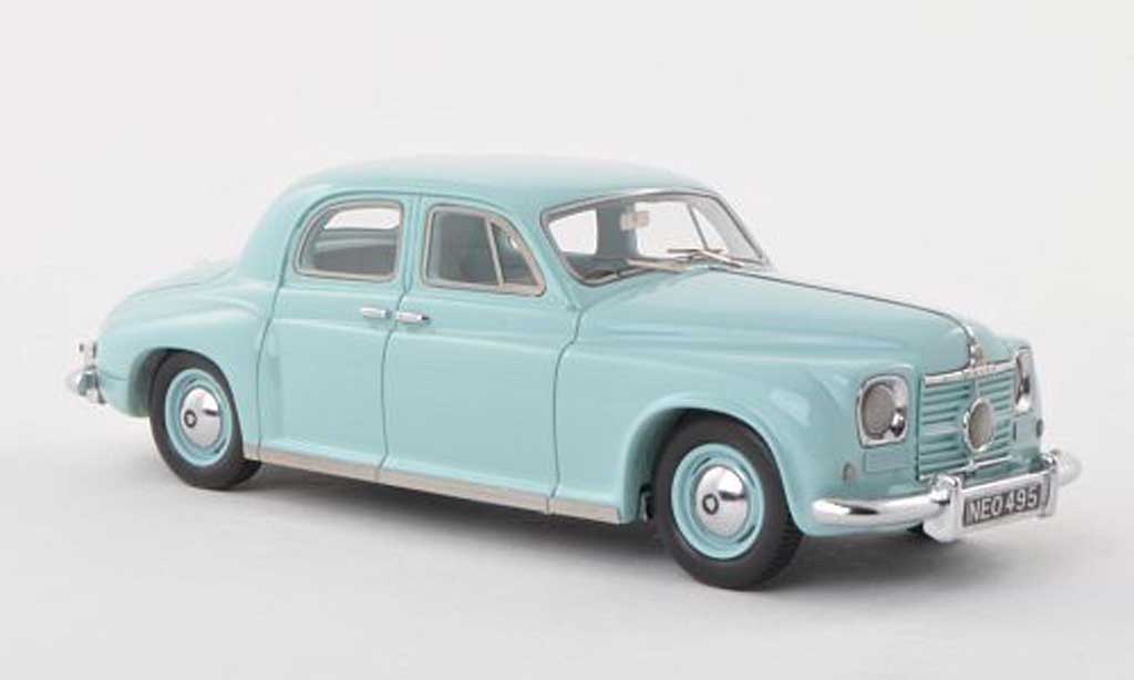 Rover P4 75 1/43 Neo clair-turquoise RHD 1949 diecast model cars