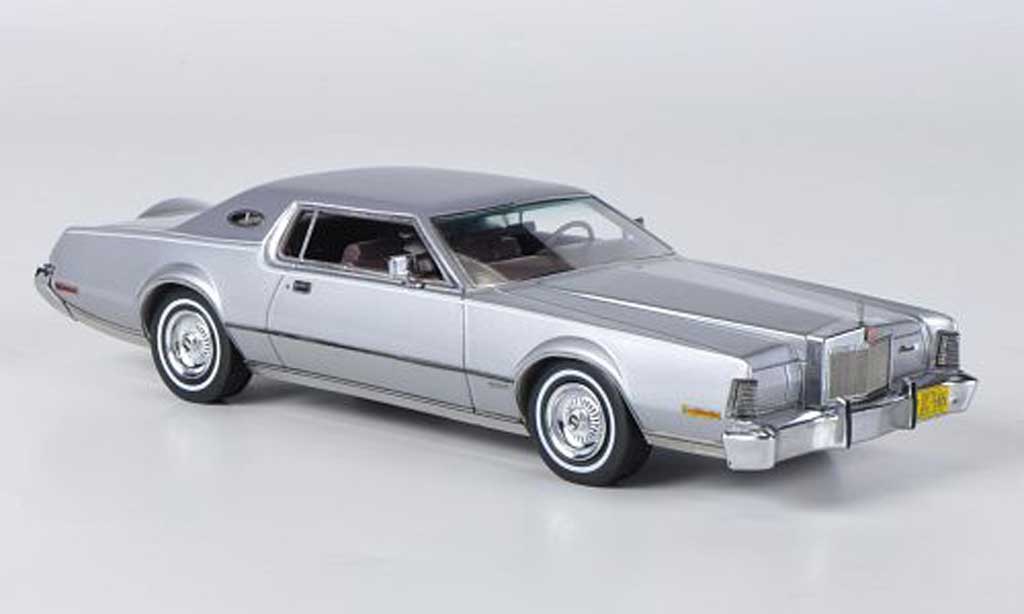Lincoln Continental 1973 1/43 Neo 1973 MK IV grey /grey diecast model cars