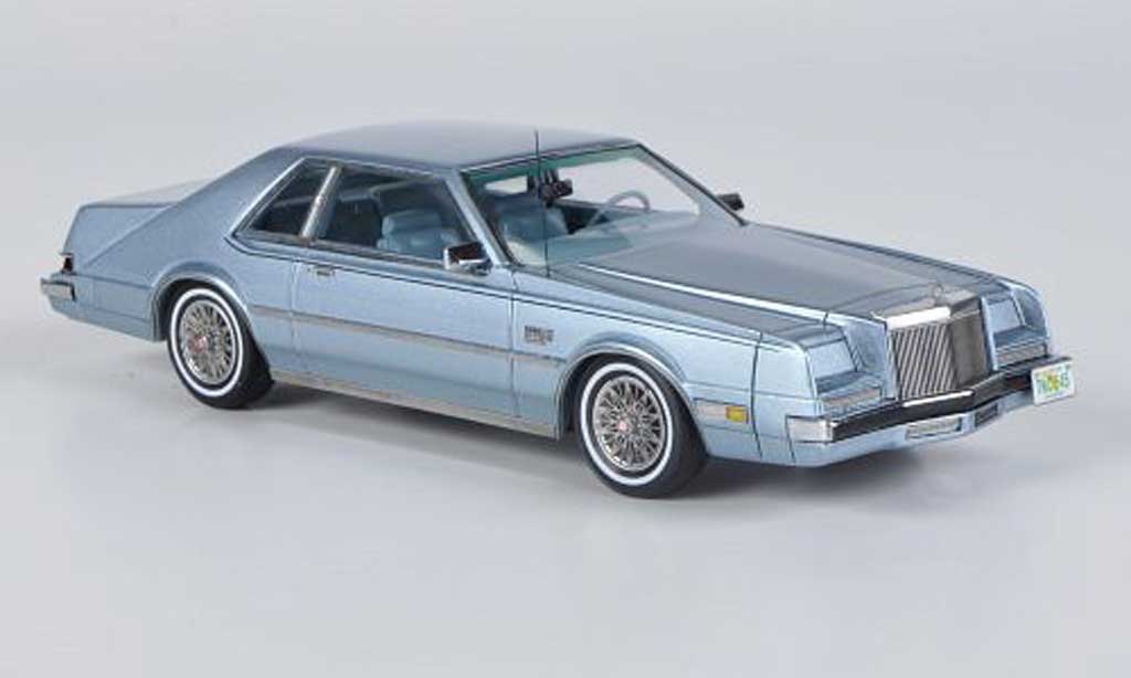 Imperial Coupe 1/43 Neo grey blue 1983 diecast model cars