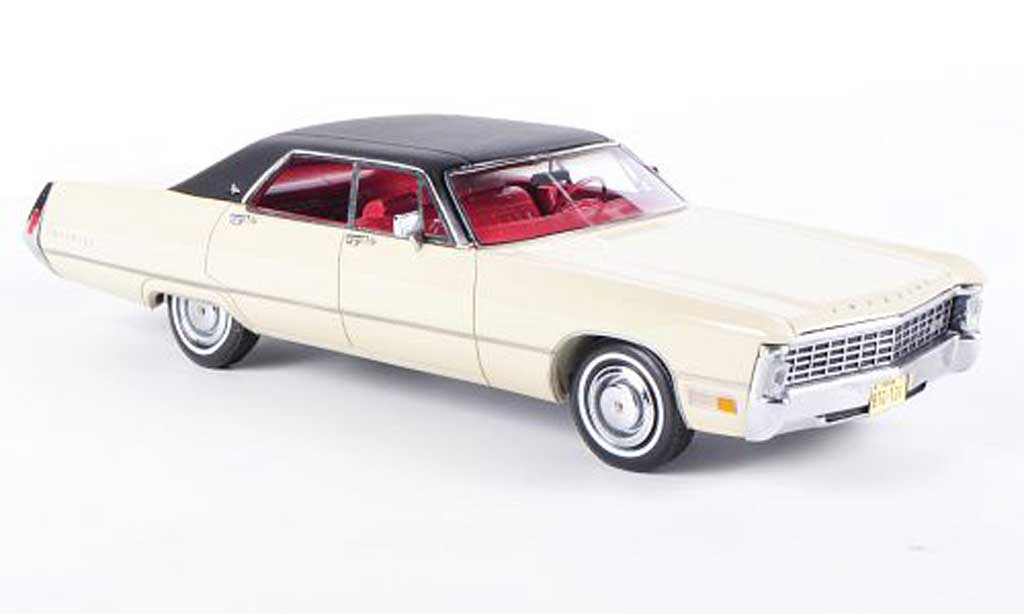 Imperial Le Baron 1/43 Neo beige/mattblack 1971 diecast model cars