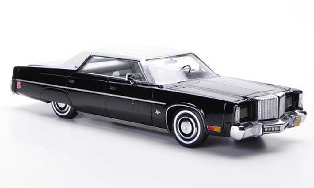 Chrysler Imperial 1/43 Neo 4-Door Hardtop Sedan black/white 1975 diecast model cars