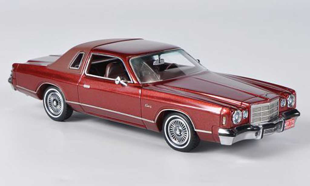 Dodge Charger 1976 1/43 Neo 1976 Mk.IV red/red diecast model cars