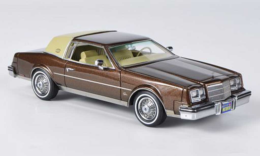 Buick Riviera 1982 1/43 Neo 1982 brown/beige diecast model cars