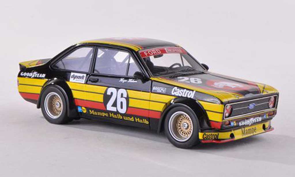 Ford Escort MK2 1/43 Neo MK2 Gr.2 No.26 Mampe ETCC 1977 Heyer/Hahne diecast model cars