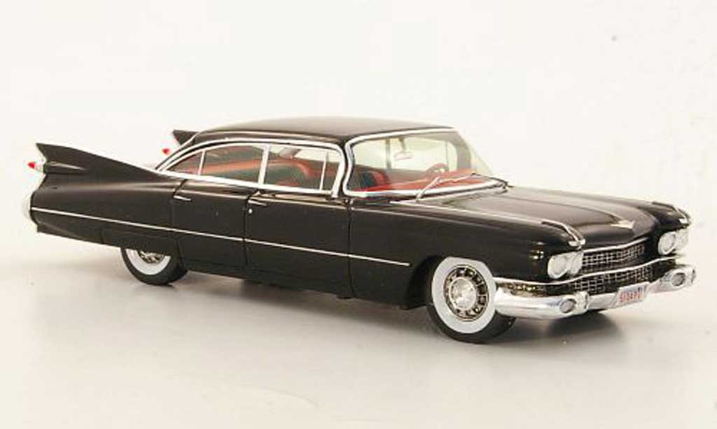 Cadillac Serie 62 1957 1/43 Spark 1957 4-portes 6-Window Hardtop Sedan black Sondermodell MCW L.E. 300 diecast model cars