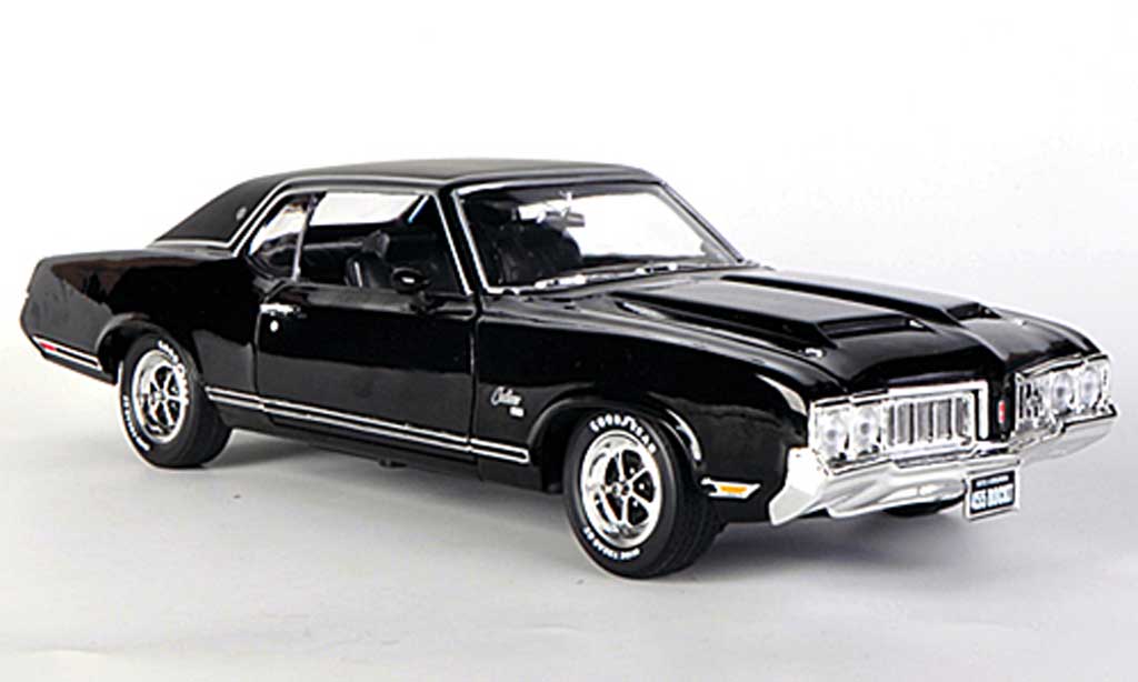 Oldsmobile Cutlass 1/18 Ertl SX black/mattblack 1970 diecast model cars