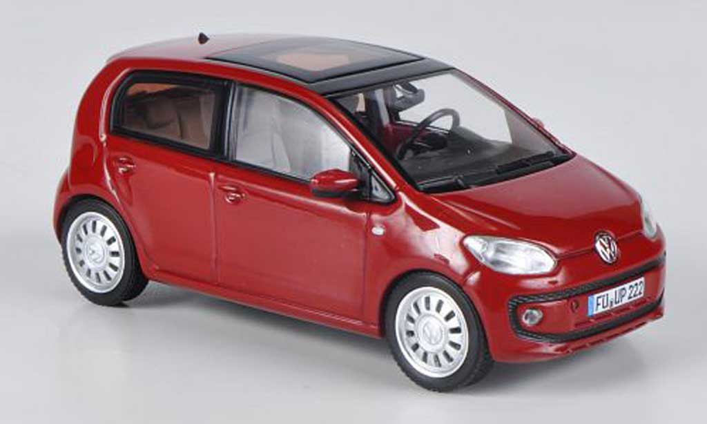 Volkswagen UP! 2011 1/43 Schuco 2011 red 5-turig diecast model cars