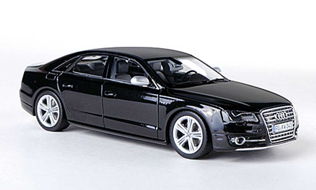 Audi S8 1/43 Schuco (D4) black 2012 diecast model cars