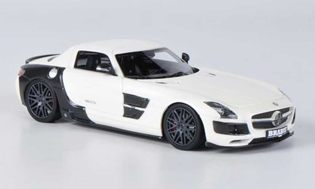 Mercedes 700 Biturbo 1/43 Schuco Biturbo Brabus white/black diecast model cars
