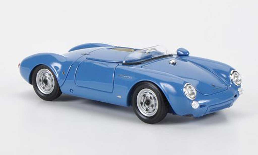 Porsche 550 1/43 Schuco Spyder blue/white diecast model cars