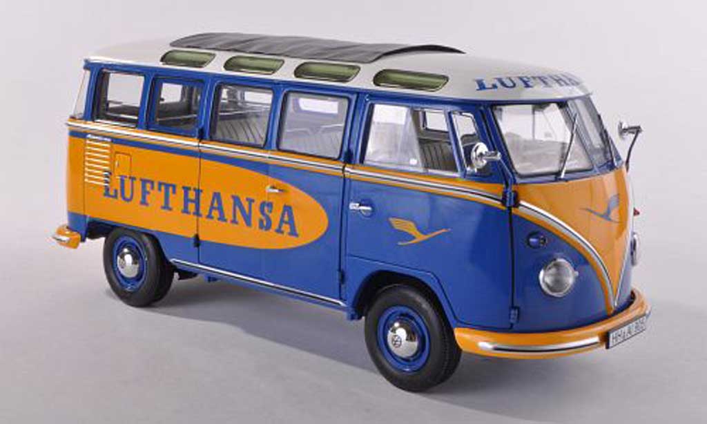 Volkswagen T1 1/18 Schuco Samba Lufthansa diecast model cars