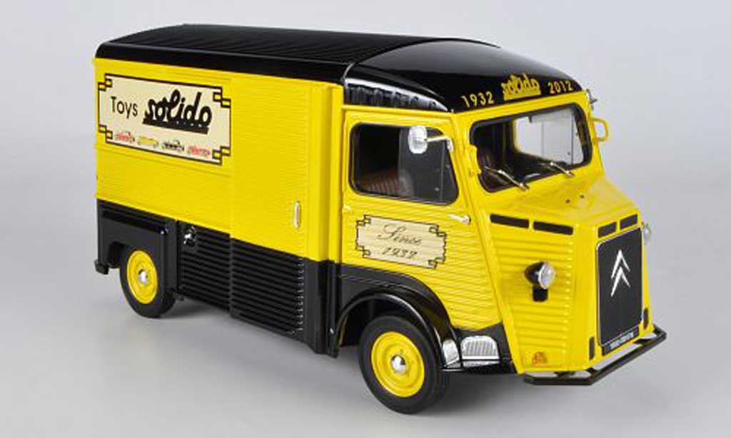 Citroen HY 1/18 Solido Kasten Jouets 80th Anniversary: 1932 - 2012 diecast model cars