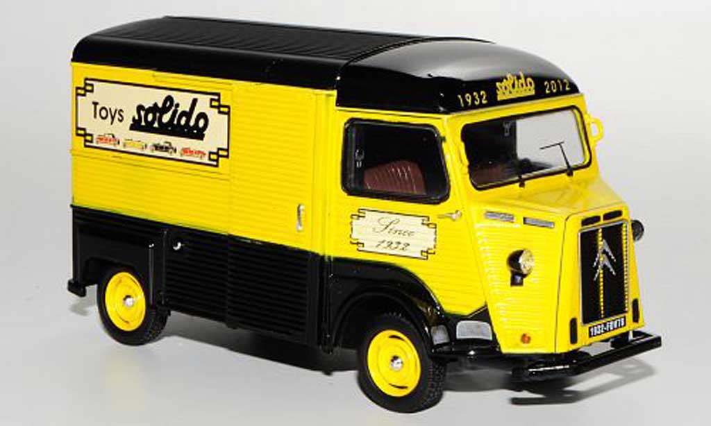 Citroen HY 1/43 Solido Kasten Jouets / 80. Geburtstag / 1932 - 2012 diecast model cars