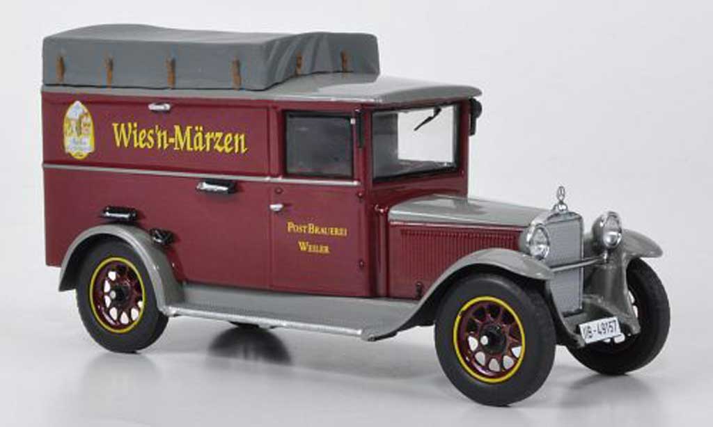 Mercedes L1000 1/43 Premium ClassiXXs Express avec Dachplane Postbrauerei Weiler diecast model cars