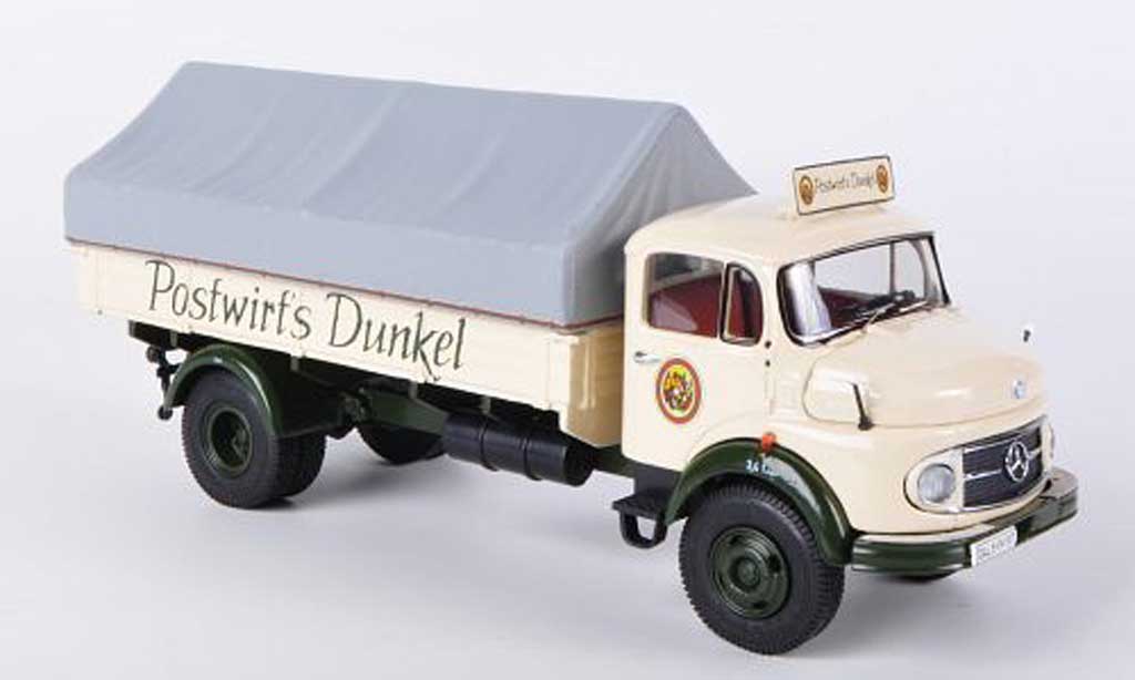 Mercedes LP 911 1/43 Premium ClassiXXs Pritsche Postswirt's Dunkel PP-LKW diecast model cars