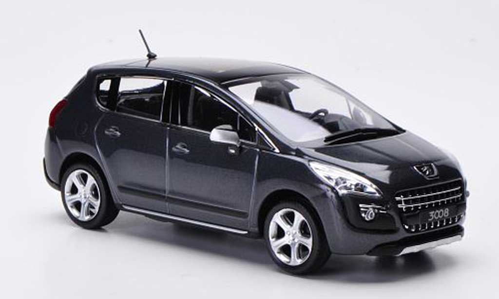 Peugeot 3008 1/43 Norev grey 2009 diecast model cars