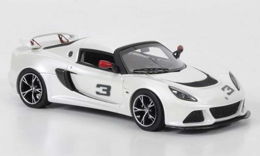 Lotus Exige 1/43 Look Smart S No.3 white diecast model cars