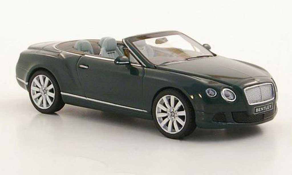 Bentley Continental 1/43 Minichamps GTC grun 2011 diecast model cars