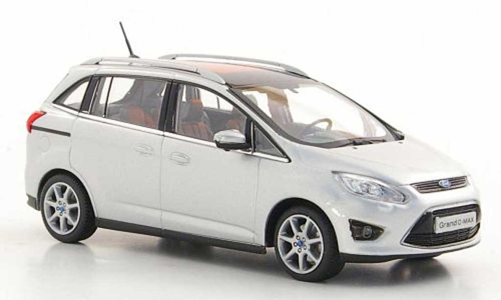 Ford Granada 1/43 Minichamps Grand C-Max grey 2010 diecast model cars