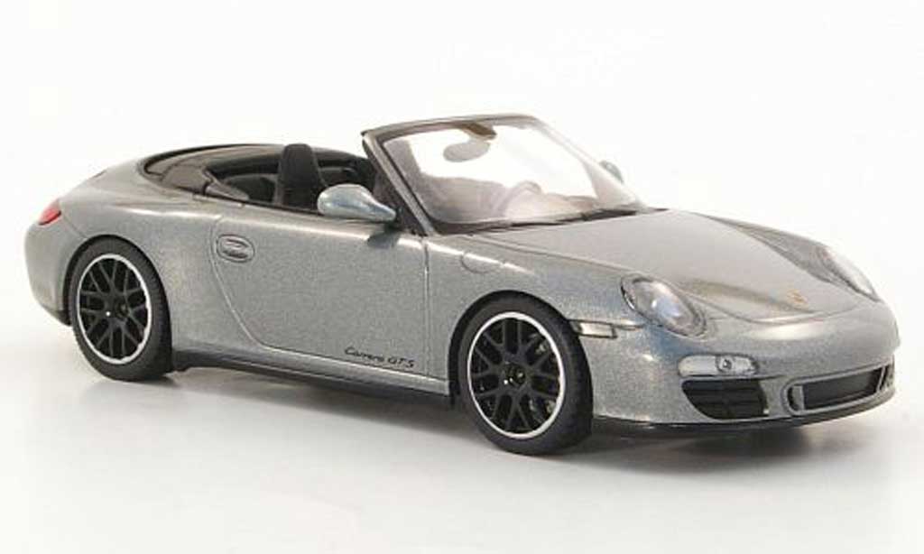 Porsche 997 GTS 1/43 Minichamps Convertible Carrera GTS (II) grey 2011 diecast model cars