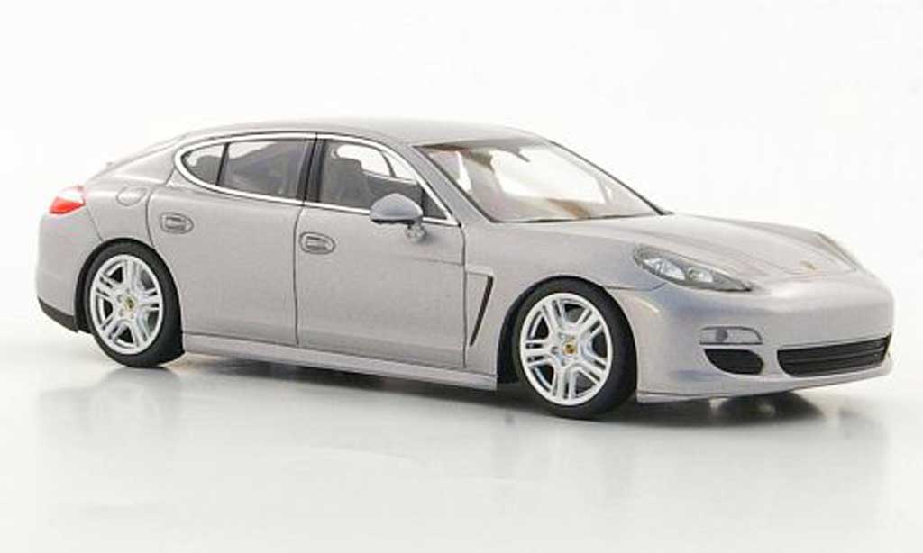 Porsche Panamera S 1/43 Minichamps S Hybrid grey grey 2011 diecast model cars