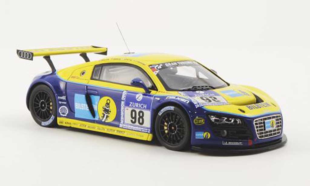 Audi R8 LMS 1/43 Minichamps LMS No.98 Bilstein Phonix Racing Stuck/Biela/Pirro/Fassler 24h Nurburgring 2009 diecast model cars