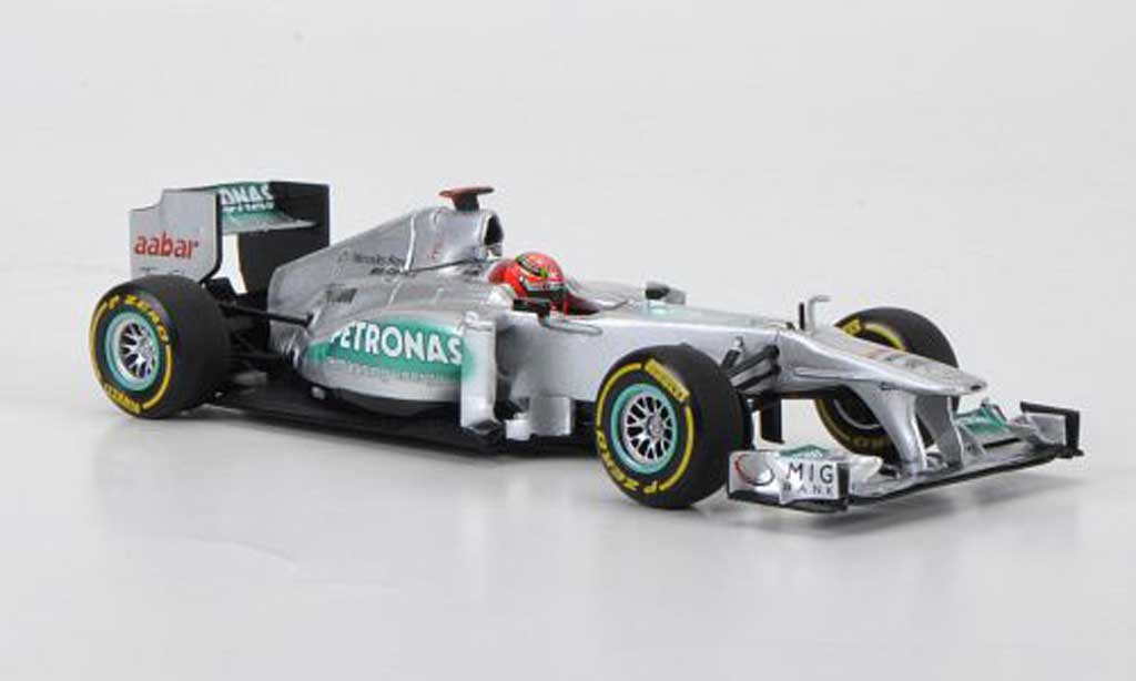 Mercedes F1 2012 1/43 Minichamps 2012 AMG Petronas Team No.7 M.Schumacher Prasentationsfahrzeug diecast model cars