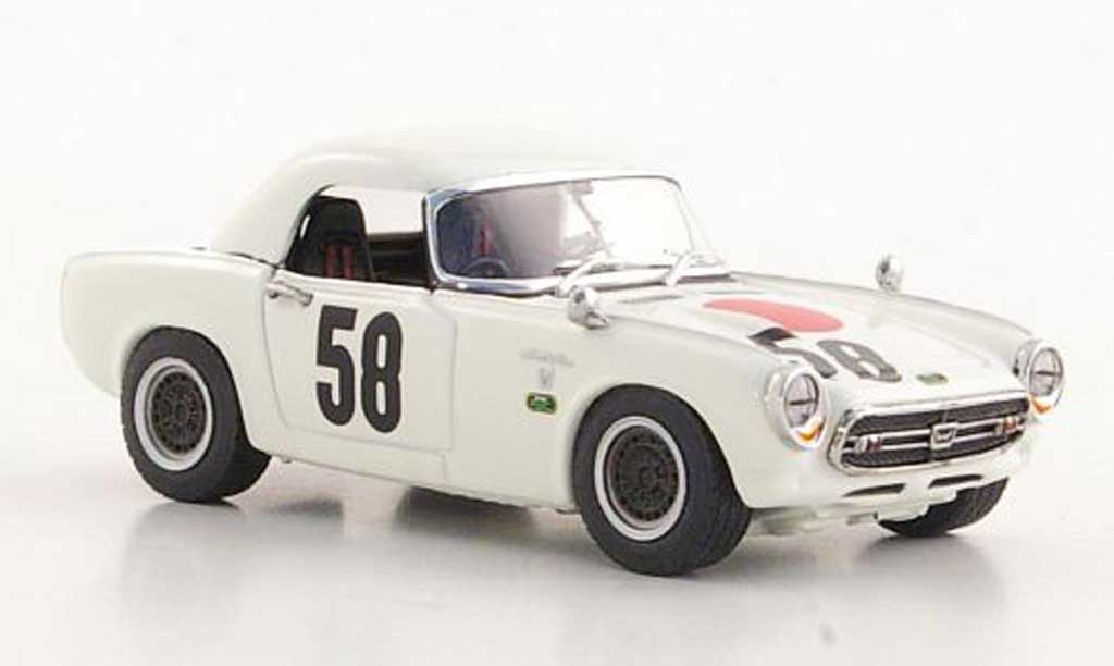 Honda S800 1/43 Ebbro Racing No.58 T.Ikuzawa 500km Nurburgring 1967 diecast model cars