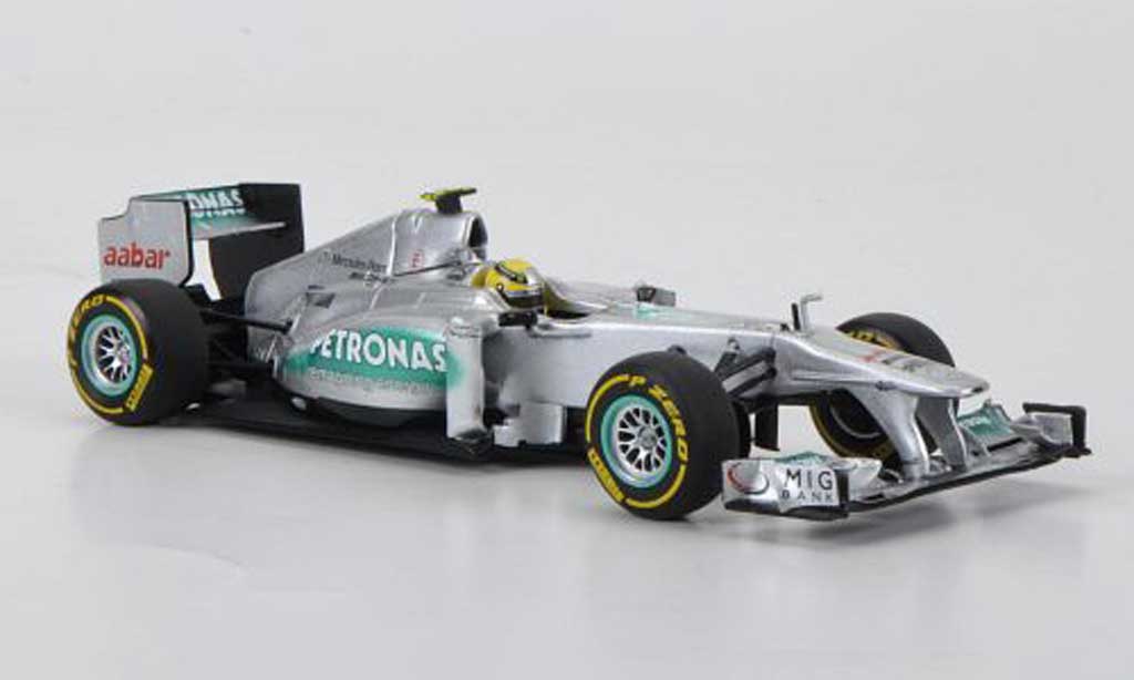 Mercedes F1 2012 1/43 Minichamps 2012 AMG Petronas Team No.8 N.Rosberg Prasentationsfahrzeug diecast model cars