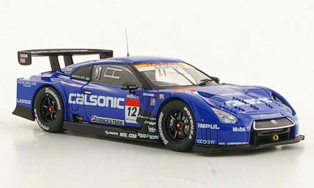 Nissan Skyline 1/43 Ebbro GT-R No.12 Calsonic Impul Super GT500 Okayama 211 diecast model cars