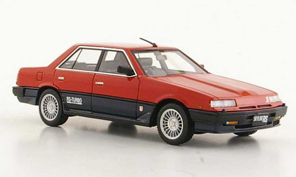 Nissan Skyline 2000 1/43 Hi Story 2000 Sedan Turbo -X red/blue RHD 1984 diecast model cars