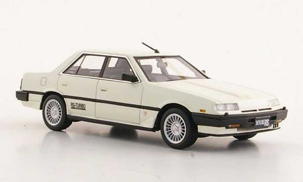 Nissan Skyline 2000 1/43 Hi Story 2000 Sedan Turbo -X white RHD 1984 diecast model cars