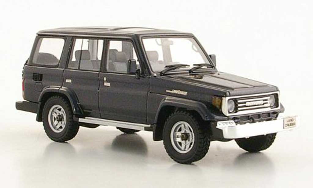 Toyota Land Cruiser 1/43 Hi Story 70 bluegrey RHD 1990 diecast model cars