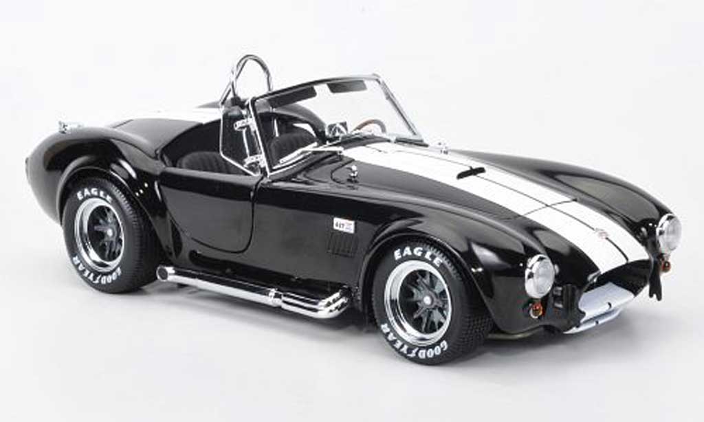 Shelby Ac Cobra 1/18 Kyosho 427 S/C black/white diecast model cars