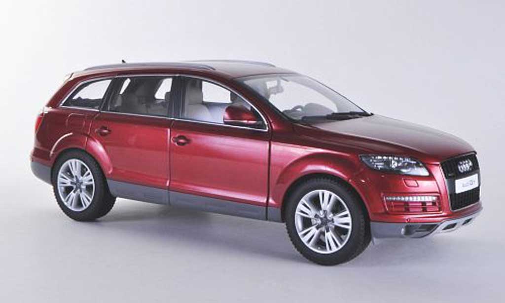 Audi Q7 1/18 Kyosho red 2009 diecast model cars